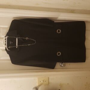 Msk Black Dress W NECKLACE